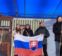 Pochod pro život v Prahe.