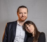 S manželkou Katarínou.